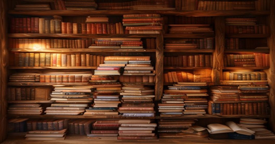 书架上堆满未拆封的书 /post/2026/07/17/bookshelf-guilt/featured.jpg